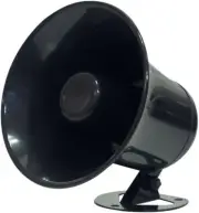 Outdoor Trumpet Car Horn Speaker - 5” Pa Horn Speaker W/ 8 Ohms Impedance, 15 Wa