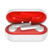 TWS 5.0 Bluetooth Earphone Touch Control Sports Waterproof Stereo Wireless Earphones Dual Headsets with Mic Charging Box white