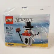 LEGO - 30008 - Snowman - Factory Sealed - Retired - 2009 - Creator - Ships Fast!