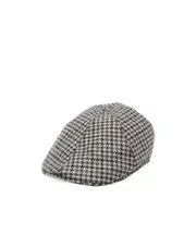 Curved Peak Beret 58 Gray