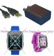 Wall Charger 5V 1A + Power Supply 6FT SPL USB Cable FOR VTech DX DX2 Smart Watch