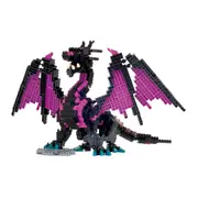 Nanoblock NBM-032 DX Dragon Purple & Black