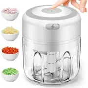 100/250ml Electric Garlic Masher Mini Chopper Vegetable Chili Meat Ginger Masher