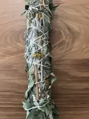 Sage & Eucalyptus Healing Home Positive Cleansing Smudge Stick 30cm