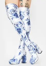 [Current Mood] Werk Of Art Thigh High Boots