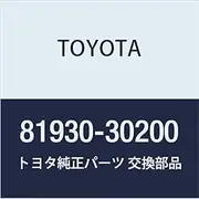 Toyota Genuine Parts Heater Control Indicator Lamp ASSY NO.1 Crown Part Number 81930-30200