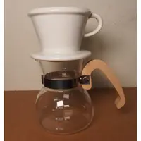 在飛比找蝦皮購物優惠-手沖咖啡 cafelog 陶瓷濾杯 玻璃分享壺 媲美LiLi