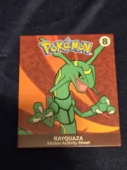 2025 Mcdonald's Happy Meal Pokemon Pack Factory Sealed New Rayquaza