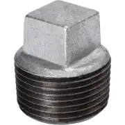 Southland 3/8 In. Malleable Iron Galvanized Plug 511-802BG Pack of 5 Southland