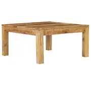 Coffee Table 80x80x40 cm Solid Mango Wood vidaXL