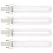 4 x 9W Nail UV Light Bulb Tube Replacement for 36w UV Curing Lamp Dryer N6W7