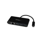 Startech US1GC303APD CONNECT TO A GBE NETWORK AND ADD 3 USB-A PORTS AND POWER DE