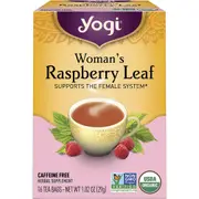 Yogi Tea Herbal Tea Bags Woman's Raspberry Leaf 16 Pack
