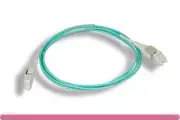 OM3 10G MultiMode Fiber Cable LC/LC Uniboot Reverse Polarity 1M 3 Feet
