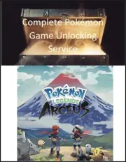 Unlock Service: Pokémon Legends Arceus (NO GAME INCLUDED READ DESCRIPTION)