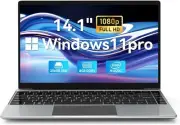 14 Inch Laptop Computer, 8GB RAM 256GB SSD, Intel Celeron N4020C Processors(u...