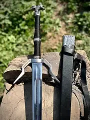 Custom Handmade Carbon Steel The Witcher Sword of Geralt of Rivia
