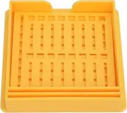 Sticky Note Stencil Note Dispenser, Sticky Note Holder Stencil Compatible Multi Purpose Dispenser Sticky Note Stencil Template for Office (Yellow)
