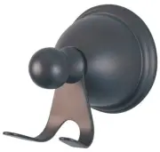 Elements Of Design EBA3967ORB Chicago Double Robe Hook - Bronze