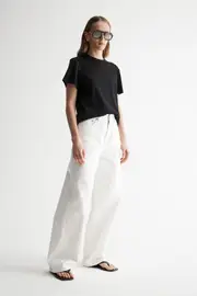 Zoe Tee Black Size 8 | Elka Collective