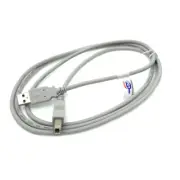 6' USB Cable WHT for HP ENVY 6556 7858 5544 4524 5052 5644 5665 6258 D411 D411C