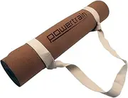 Powertrain Cork Yoga Mat with Carry Straps Home Gym Pilate