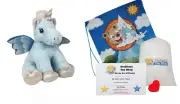 Make Your Own Stuffed Animal Cuddly Skye the Unicorn Kit 16"- No Sew - Kit With