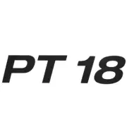 Crestliner Boat Decal 2339833 | PT 18 Black 6 1/2 x 1 1/2 Inch