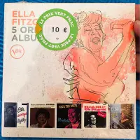 在飛比找Yahoo!奇摩拍賣優惠-Ella Fitzgerald 5CD套裝復刻 歐洲版 全新