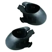 Horse Hoof Boots for Injury Protection Rubber Shoes for Hoof Guards Set of 2