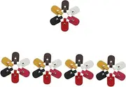 STOBOK 5sets Decorative Nail Clippers Covers Cuticle Scissor Protectors for Manicure 6pcs*5