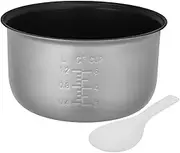 ELAYARD Non Stick Rice Cooker Inner Pot Cooking Pot for Electric Cookers Replacement Bowl for Home Kitchen Use Practical Liner for Rice Congee and More