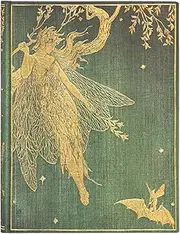 Olive Fairy Unlined Hardcover Journal