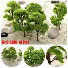 5.5CM Model Tree Park Scenery Pure Handmade Scale Tree Train Railroad About New