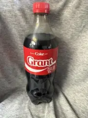 Share a Coke with Grant 2025 Personalized Gift Coca~Cola Bottle 20oz