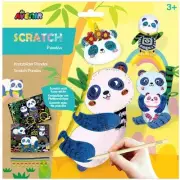 Scratch Art Kit (Pandas) - Avenir