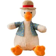 Repeat-talking Plush Duck Toy Eco-friendly Material Music-duck Plush Toys For Christmas New Year Gift