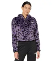The North Face Womens Printed Osito 1/4 Zip Hoodie XX-Large