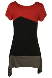 Spliced Tunic Top--MAR-23220410