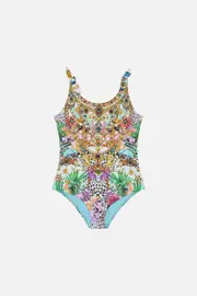 KIDS TIE SHOULDER ONE PIECE 12-14 DEAR AMORE MIO