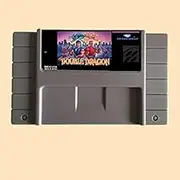 Royal Retro Super Double Dragon 16 bit Big Gray Game Card For NTSC Game Player