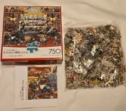 New Charles Wysocki Cats Elmer Loretta Jigsaw Puzzle 750 Pharmacy Buffalo Games
