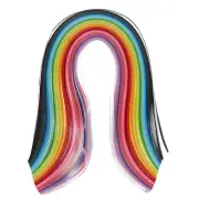 260 Rainbow Paper Quilling Strips Set 3mm 39cm Flower Gift Paper For DIY JCABH4