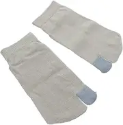 [FOMIYES] Soft Elastic Short Split Toe Socks Toe Topper for Women Men Girls Boys Comfortable Easy to Wear