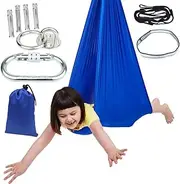 360 °Kids Therapy Swing Hammock, Sensory Swing Indoor Outdoor Yoga Hammocks Toys, Hammock Chair Swing Gifts for Boys Girls, Swings Chair for ADHD Asperger's Integration Autism Therapy