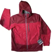 Eddie Bauer Outdoor Weatheredge Stoke Peak 3-in-1 Jacket Red & Maroon Men’s XL