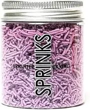 Sprinks Jimmies Sprinkles 60g | 1cm | Mauve | Edible Sprinkles for Cake | Cupcake | Dessert Decorating