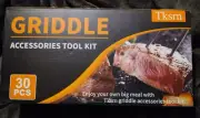 Tksrn Griddle Accessories Kit, 30 Pcs Flat Top Grill Tools Set for BBQ NEW