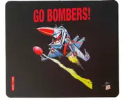 Go Bombers Mascot Paul Harvey Design Mouse Mat
