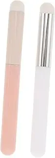 Ipetboom 2pcs Soft Mushroom Lip Brush Precise Lip Makeup Application for Professional and Personal Use